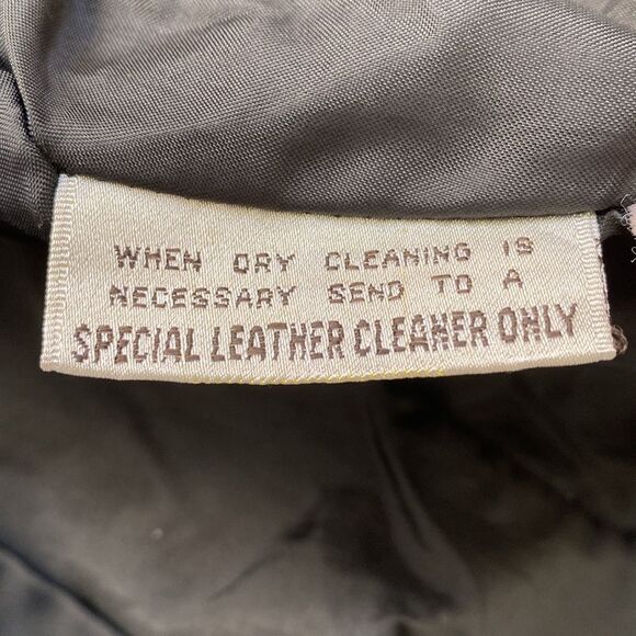 NOT FOR SALE Vintage Berman’s the Leather Experts Black Cropped Women’s Vest - Picture 6 of 6